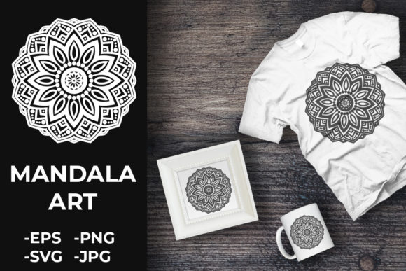 Exploring Circular Pattern Mandala Art 306