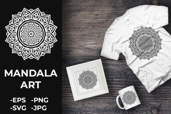 Exploring Circular Pattern Mandala Art 347 for Local Business Branding