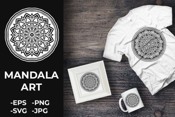 Exploring Circular Pattern Mandala Art 370