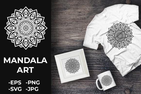 Exploring Circular Pattern Mandala Art 458 for Crafts and Graphics