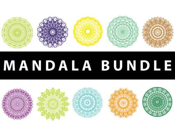 Exploring Mandala Pack: A Vibrant Graphics and Patterns Asset