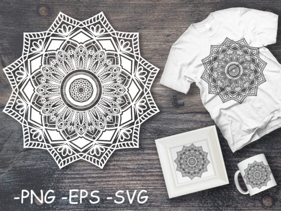 Review: Circular Pattern Mandala Art 20 for Graphics and Crafts