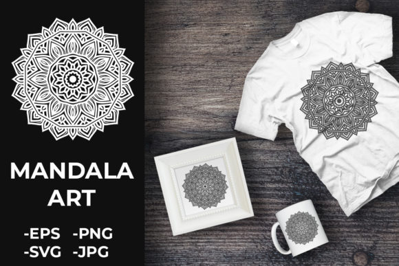 Review: Circular Pattern Mandala Art 327 for Graphics & Crafts