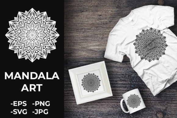 Review: Circular Pattern Mandala Art 387 for Graphics & Crafts